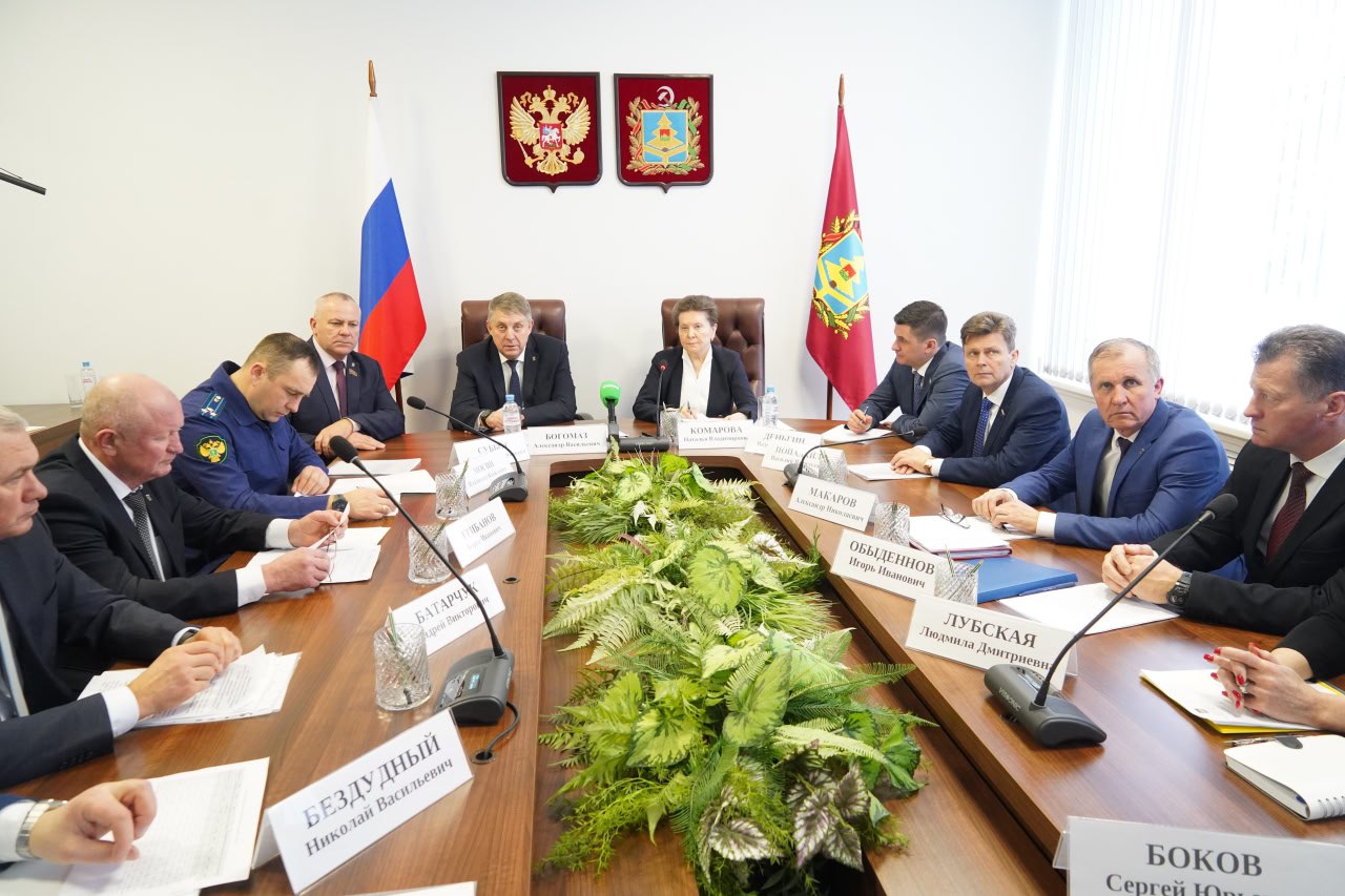 На Брянщину приехала представитель Совфеда Наталья Комарова