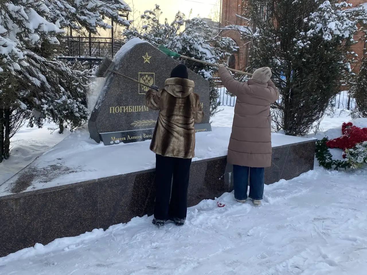 В Володарском районе прошла большая акция "Снежный десант".