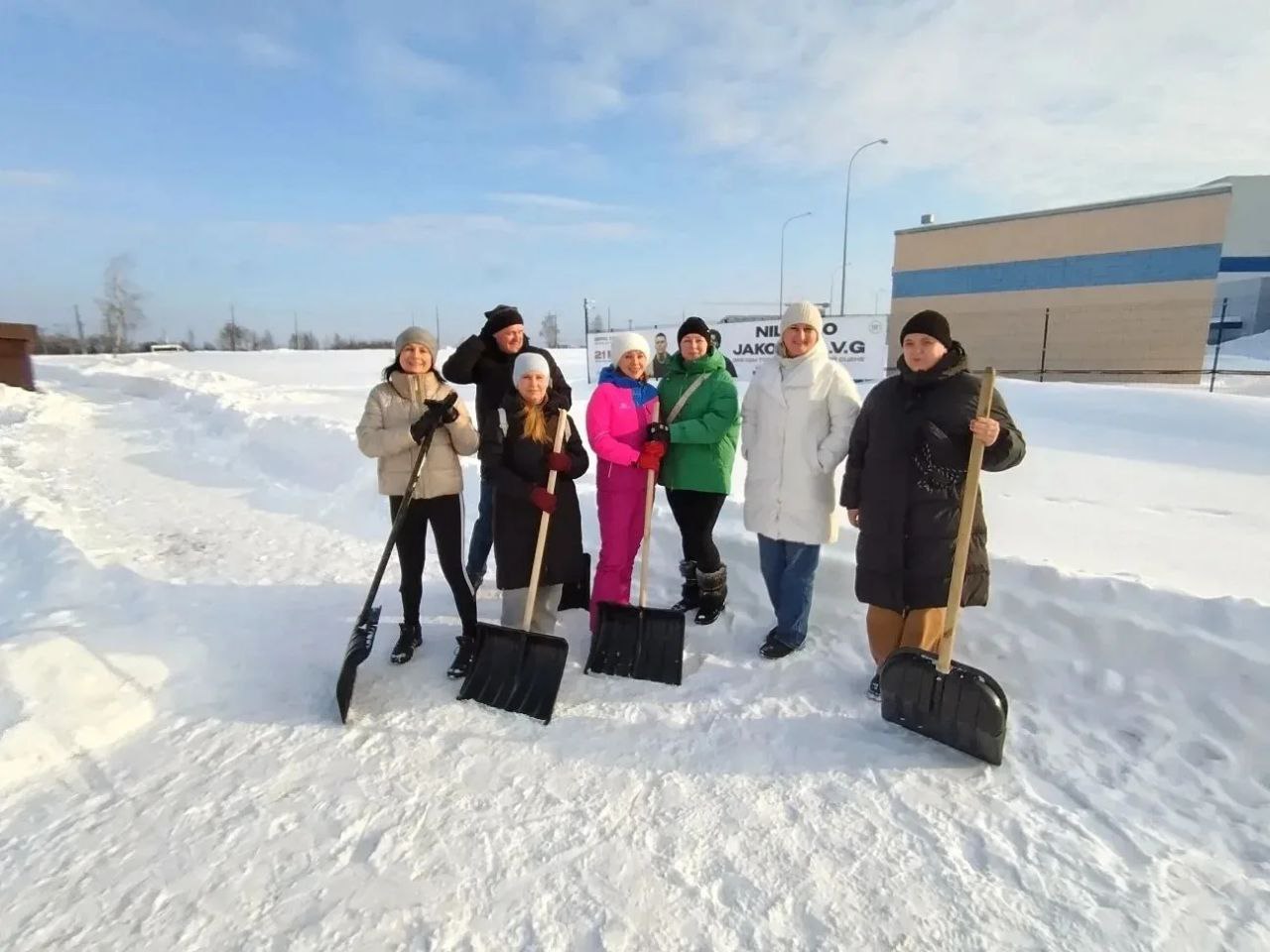 «Снежный десант» по-прежнему проводится в городе Брянске