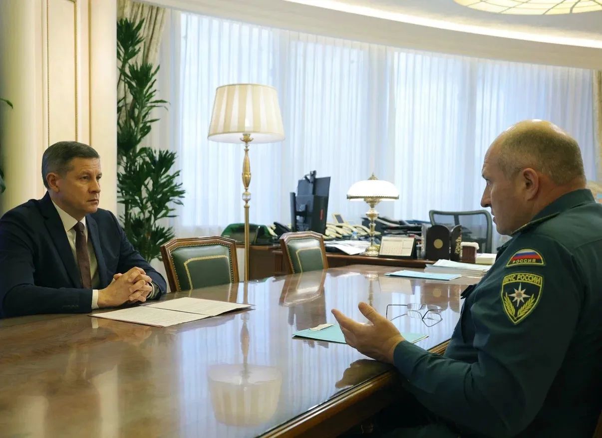 Егор Ковальчук встретился с Александром Куренковым