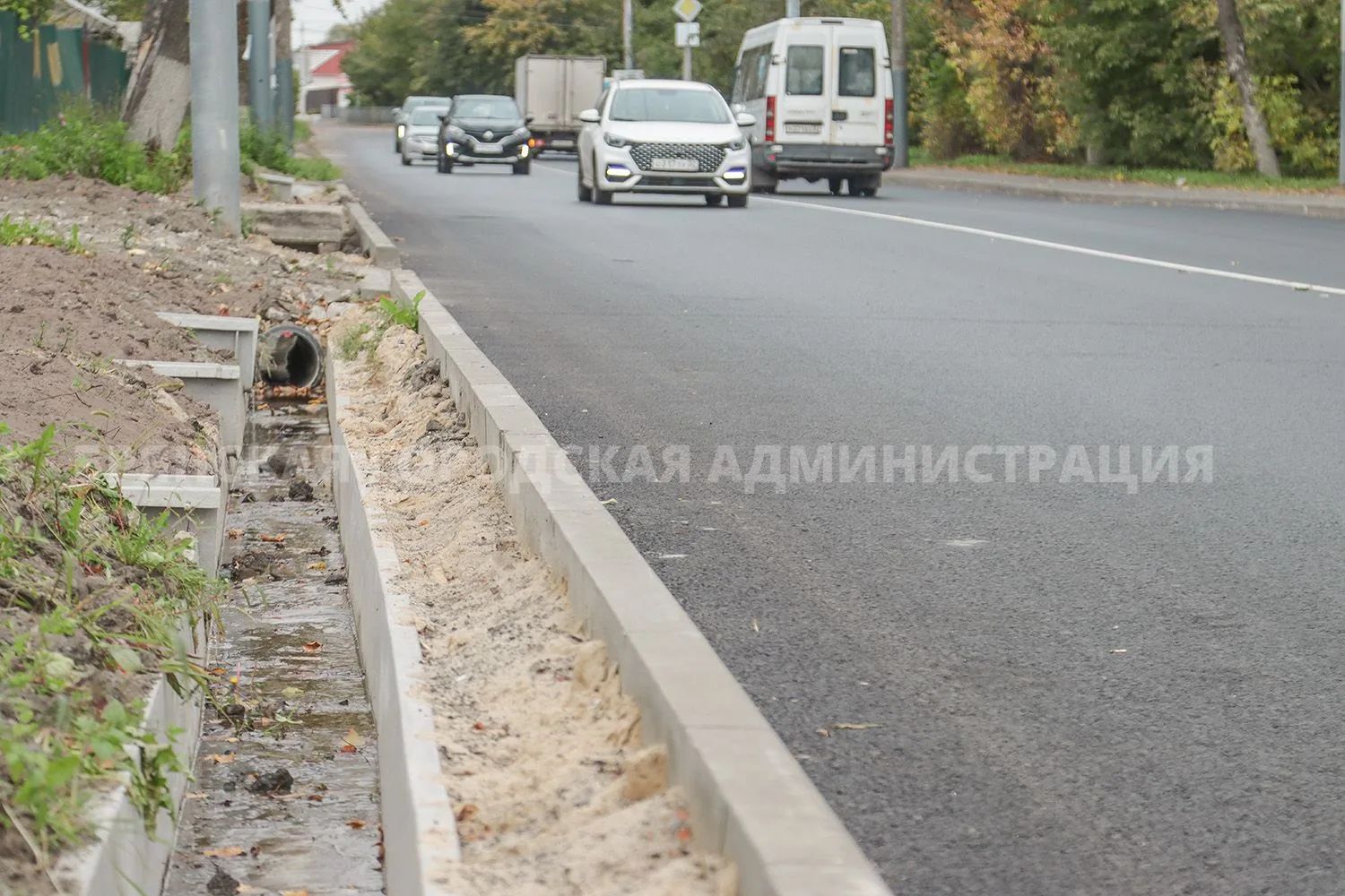 На улице Калинина в Советском районе закончили масштабный ремонт
