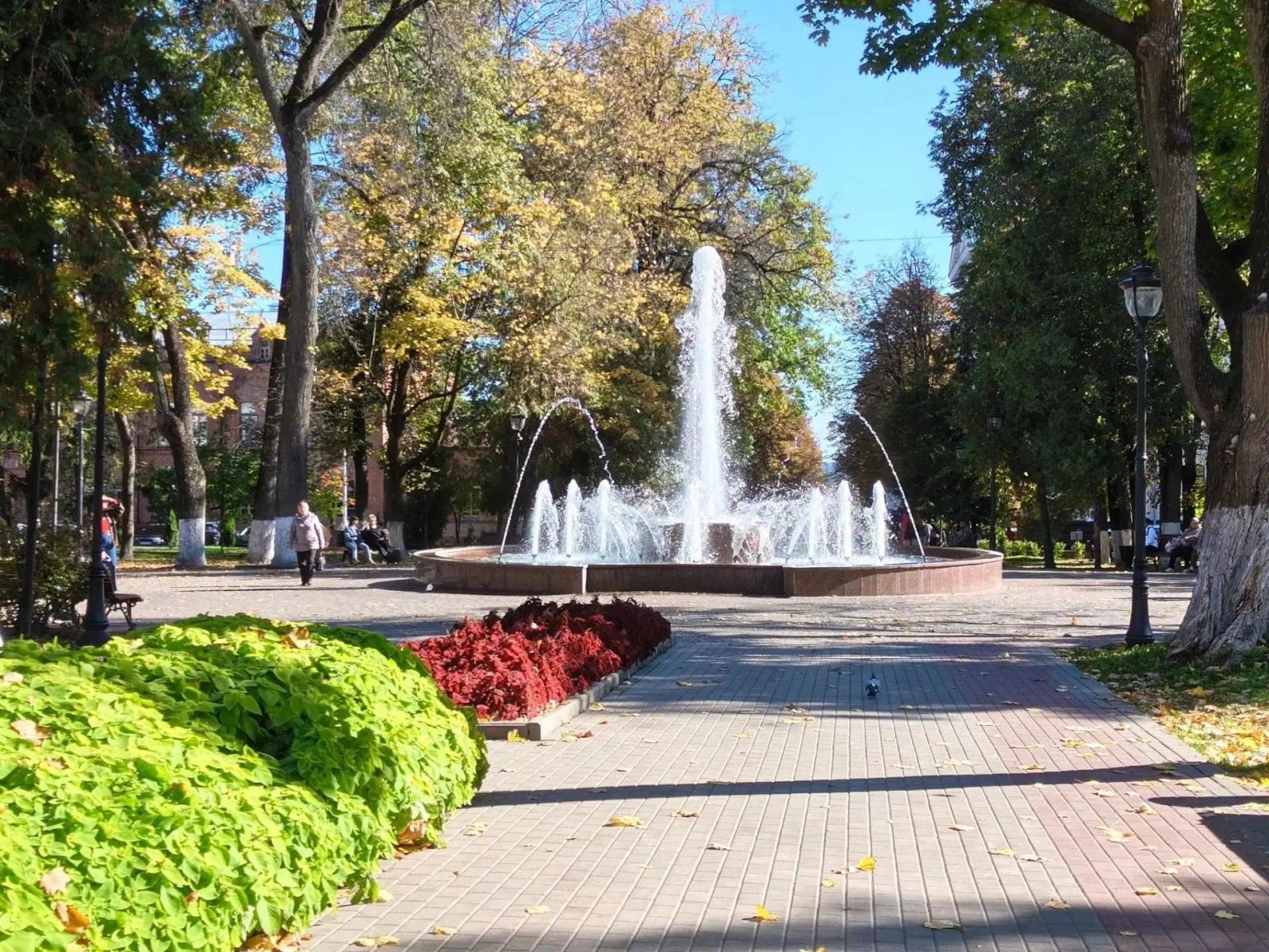 С понедельника в Брянске городские фонтаны прекращают свою работу на зимний период