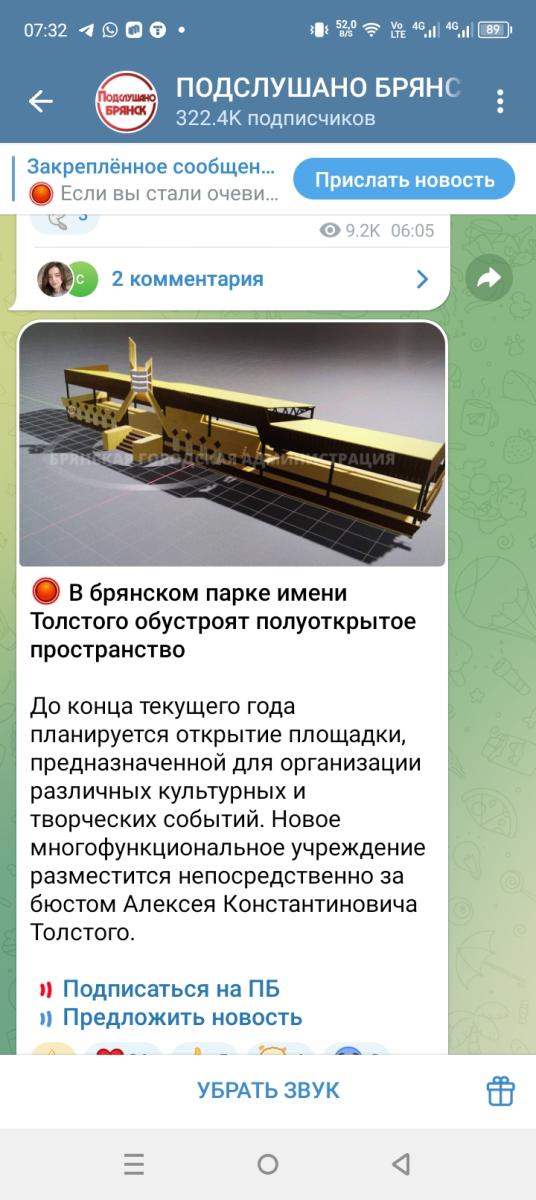 В парке имени А. К Толстого по организуют полуоткрытое 5