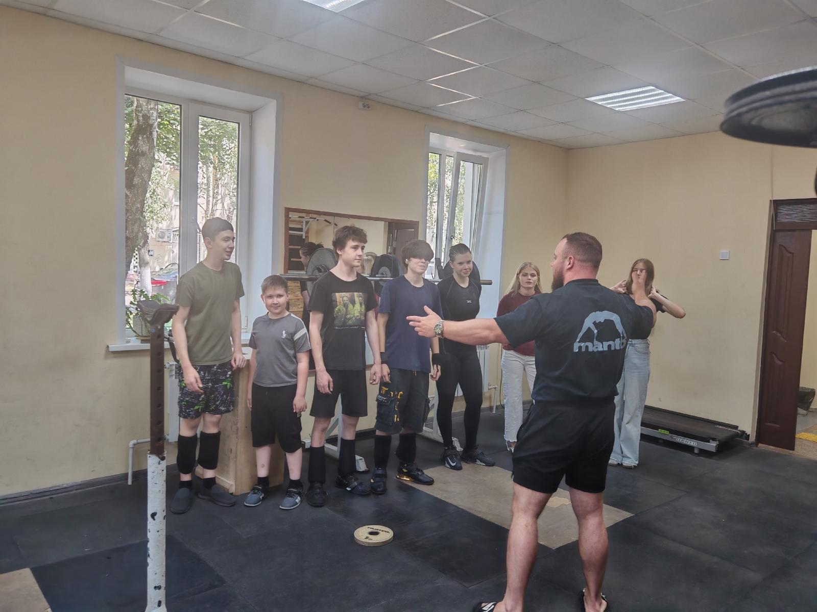 Мастер спорта Никита Соловьёв провёл мероприятие по тяжёлой атлетике