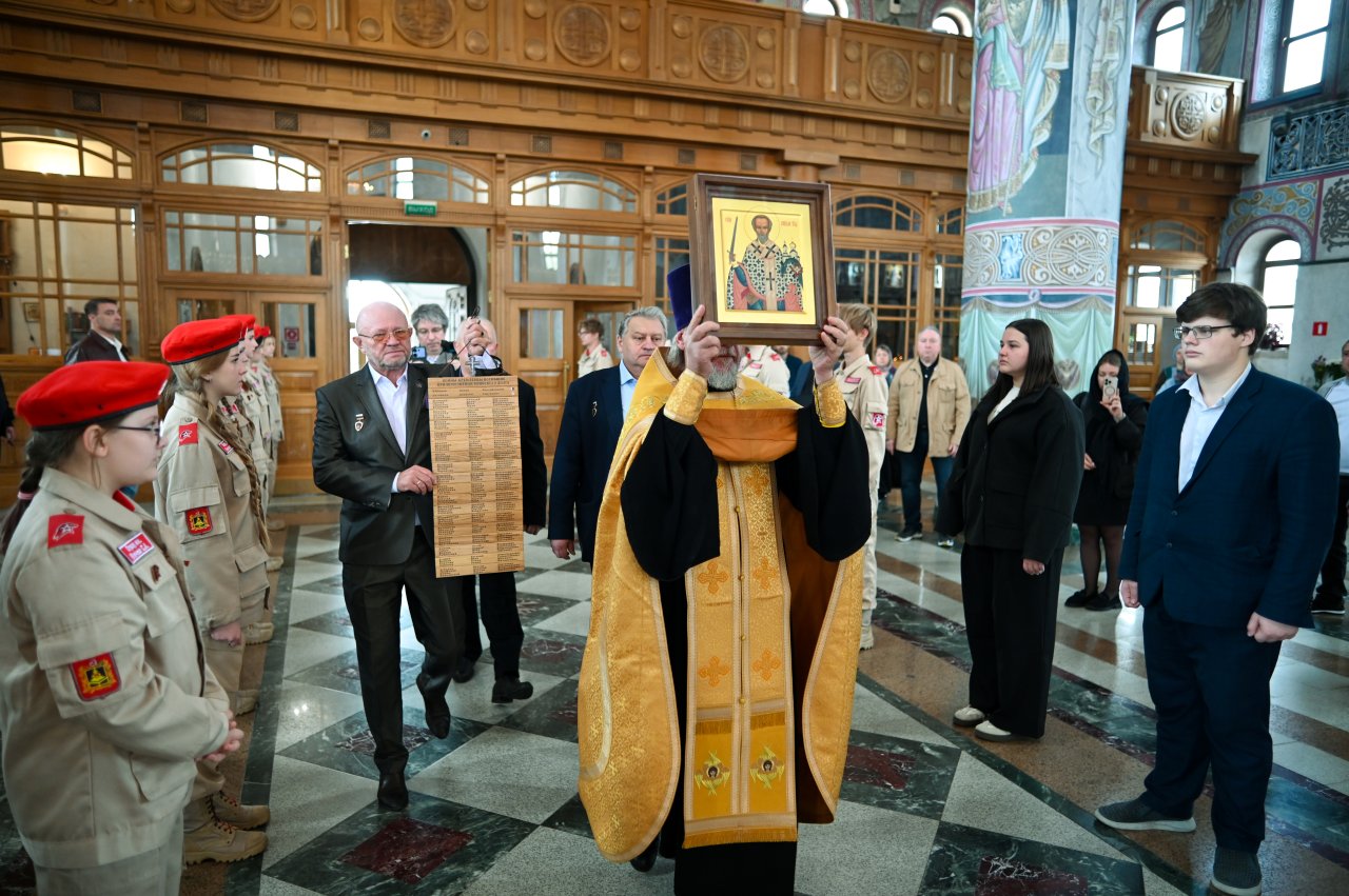 В Брянске появился список иконы Николая Можайского