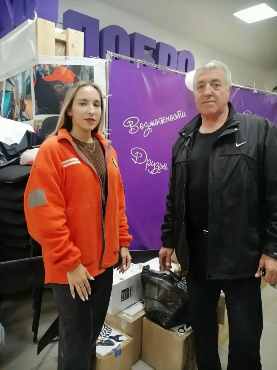 Спортивный клуб «Партизан» оказал поддержку бойцам СВО