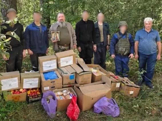 Священнослужитель Брянской епархии посетил воинское подразделение группировки «Север»