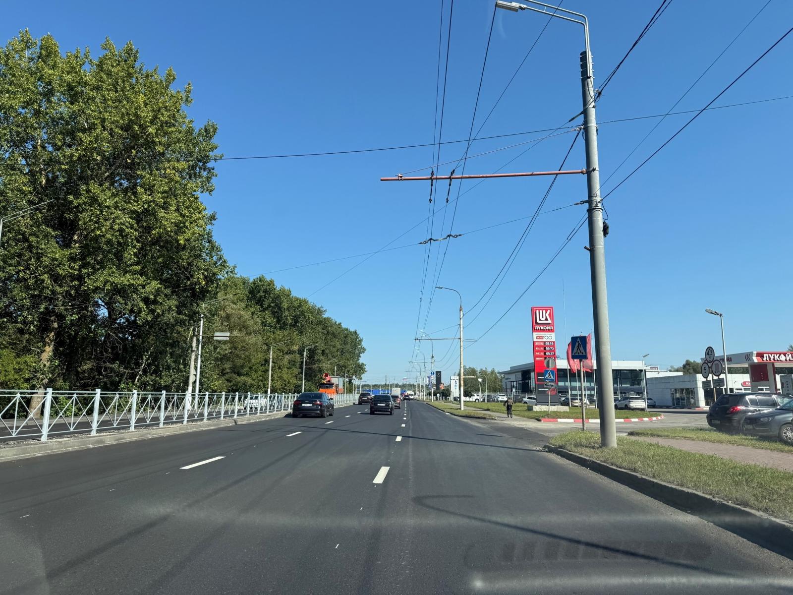 На Московском проспекте в Брянске 29 августа активно идёт капремонт дороги