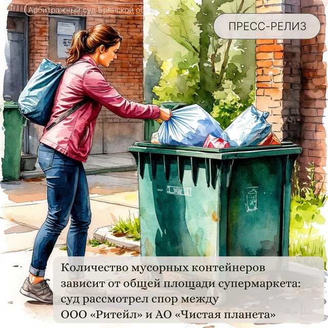 В Брянске ситуация с мусорными контейнерами вызвала скандал