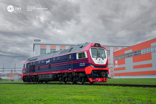 На БМЗ собран новый тепловоз ТЭ26