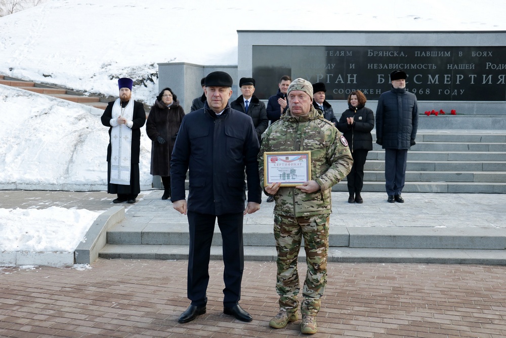 Автопарк брянского отряда «БАРС» пополнился новой техникой