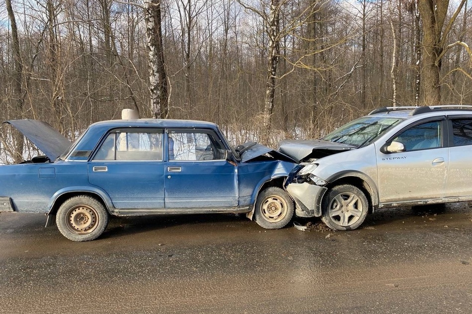 ГИБДД опубликовала фото «головокружительного» ДТП в Унече