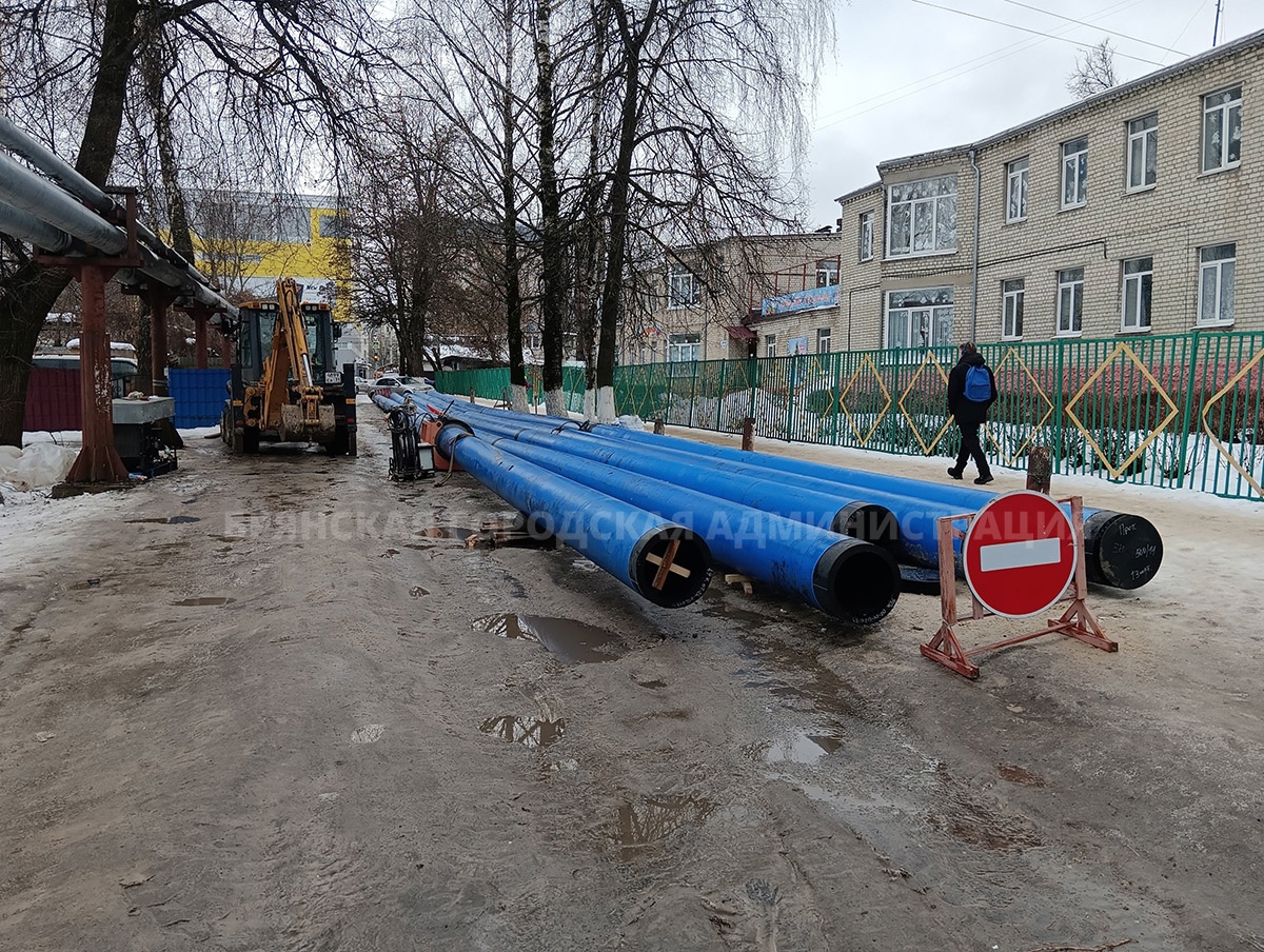 В Советском районе Брянска проложат 5 километров водопровода