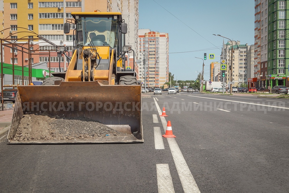 В Брянске подходит к концу капитальный ремонт улицы Горбатова