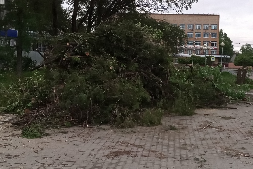 Город Брянск готовится к разгулу стихии