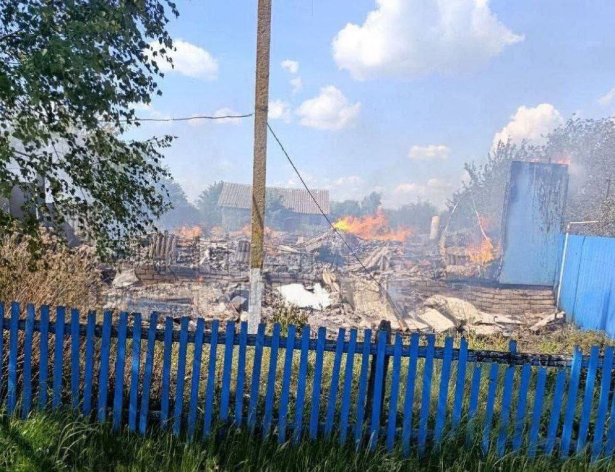 ВСУ разбомбили брянской село Хинель Севского района