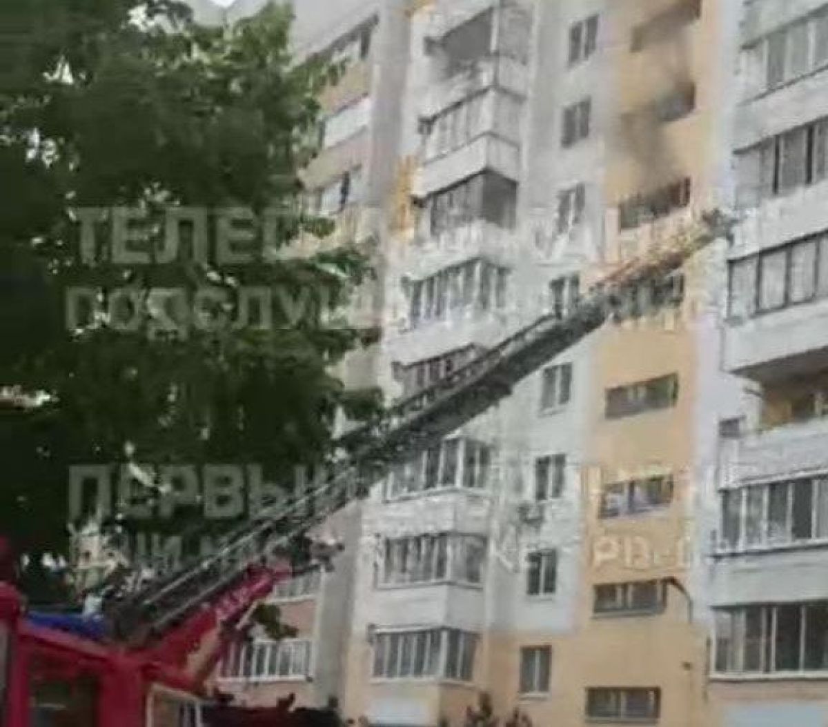 В Брянске на Романа Брянского произошел пожар в одной из квартир