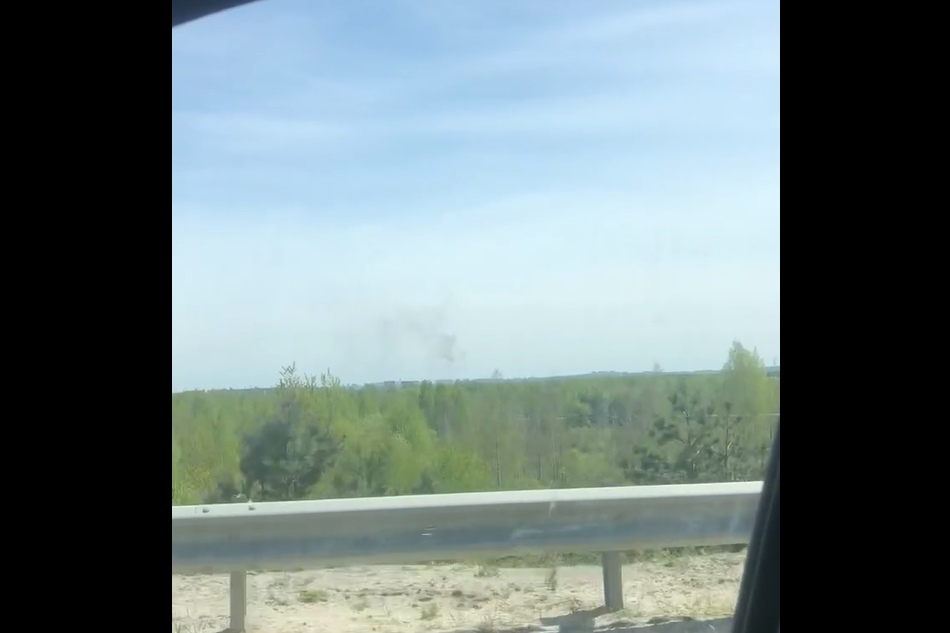 Столб дыма в Бежицком районе встревожил брянцев
