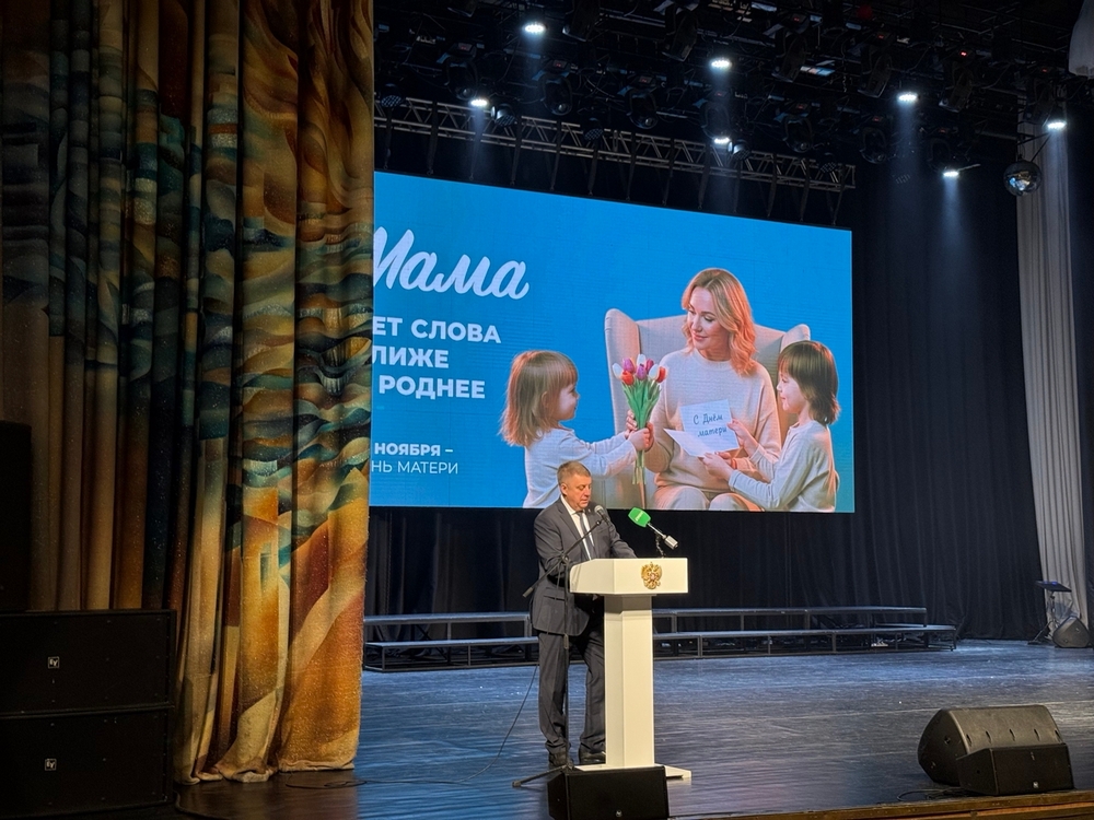 На сцене «Дружбы» в Брянске чествовали выдающихся мам