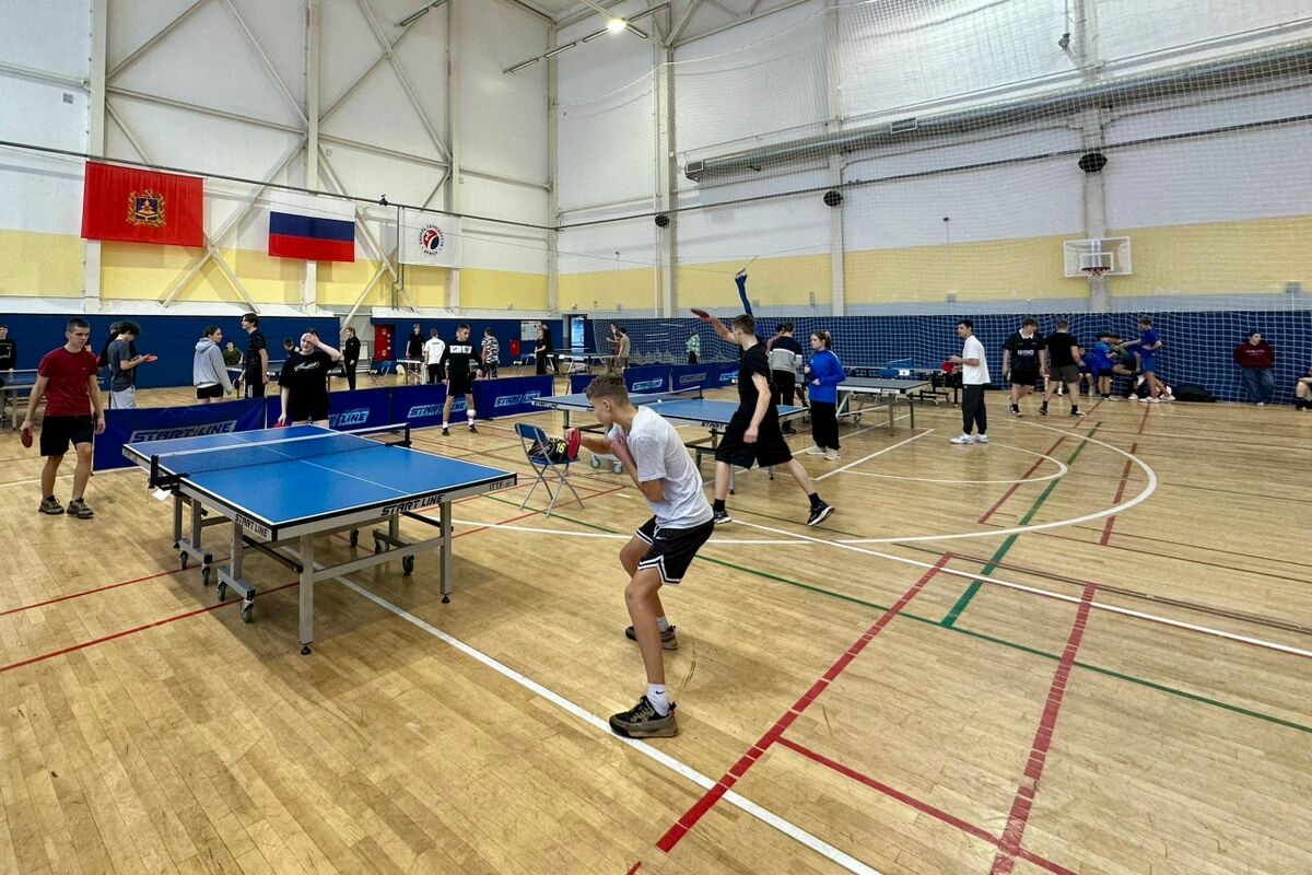 Недавно в столице Брянщины состоялась Спартакиада по настольному теннису