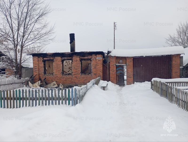 Гордеевский район пережил жуткий пожар в Старый Новый год