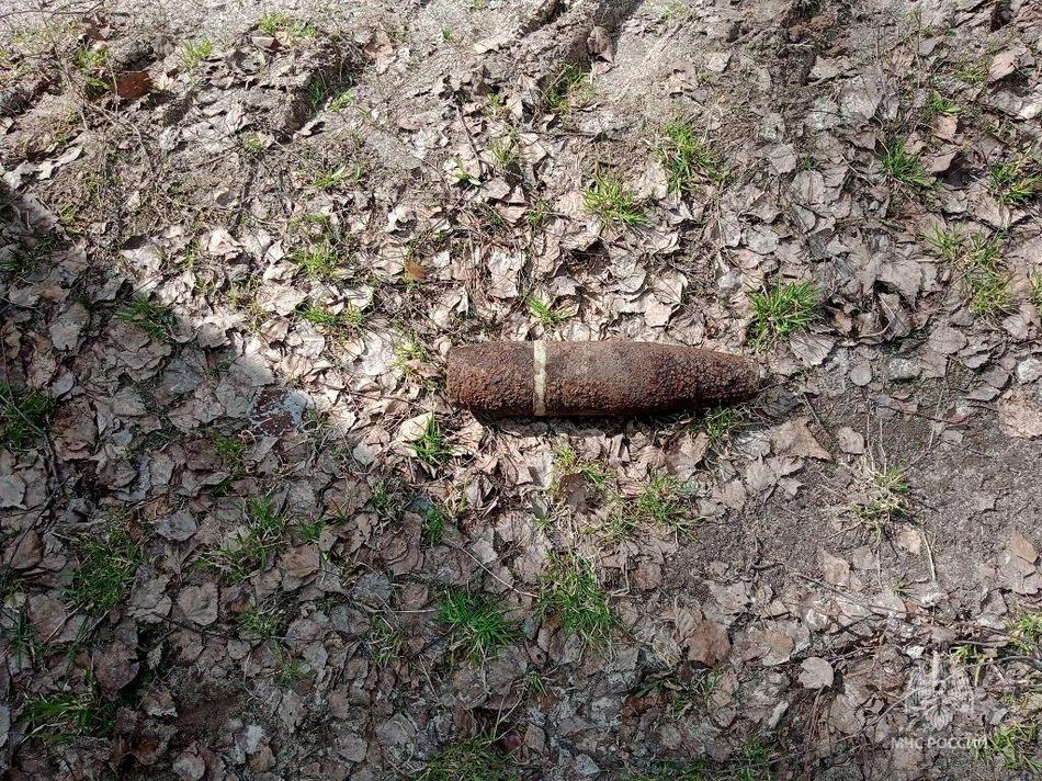 Артснаряд ржавел под Клинцами восемь десятилетий