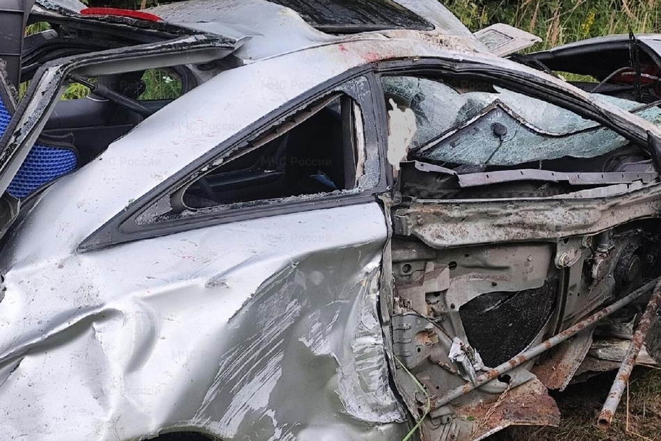 ДТП в Дятькове. Человека зажало в покореженном автомобиле