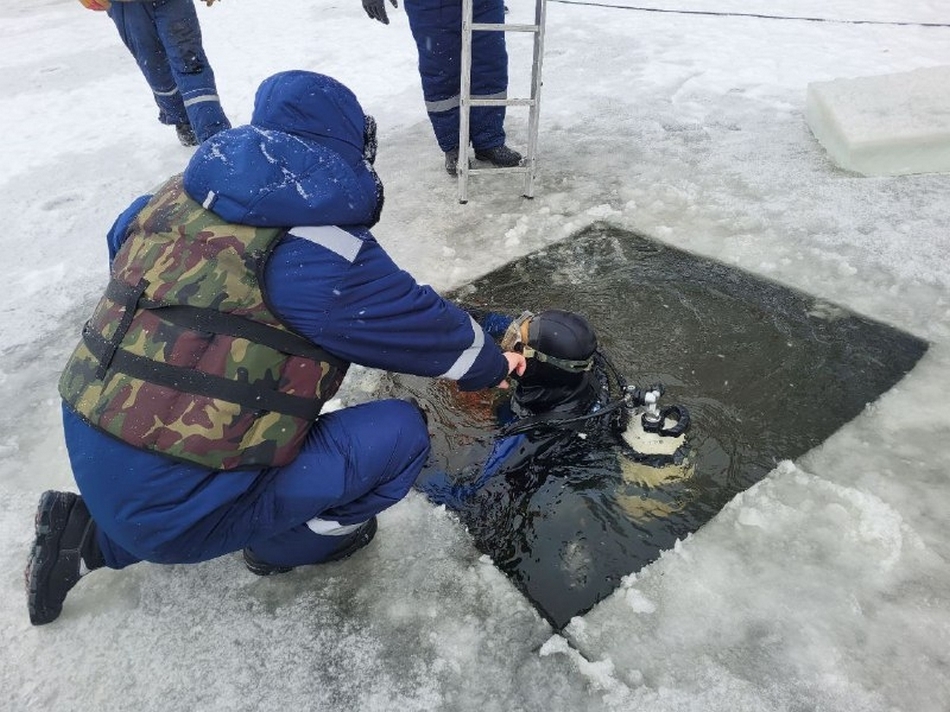 Жителей Брянска просят помочь в поисках провалившихся под лед школьников