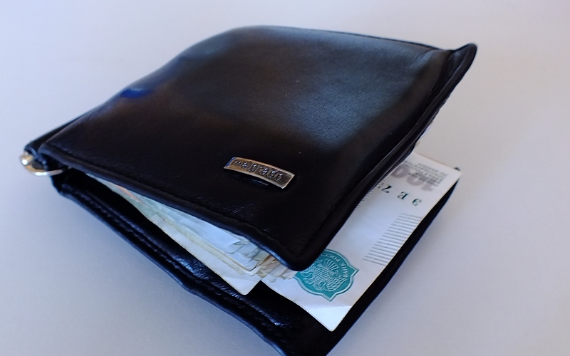 Пожилой брянец соблазнился найденным на автомойке кошельком и попал под статью