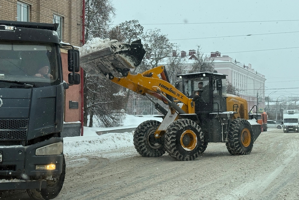За зиму с дорог Брянска вывезли почти 108 тысяч тонн снега