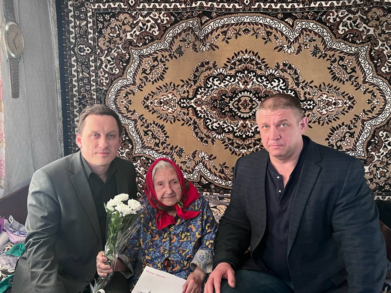 В Климовском районе Брянщины труженица тыла эпохи ВОВ отметила 97-летие