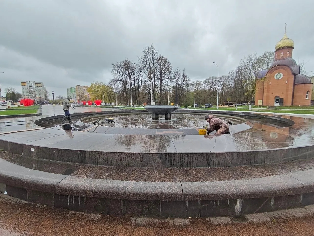 Благоустройство брянских парков перед летом прошло успешно