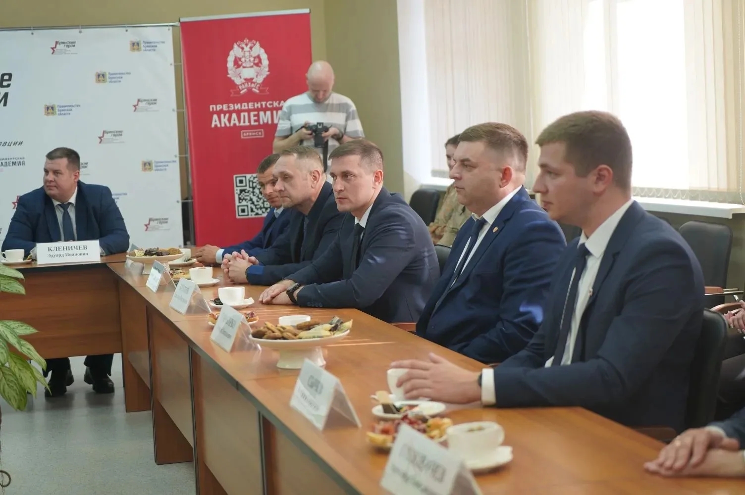 Егор Ковальчук провёл встречу с участниками проекта «Время Героев»
