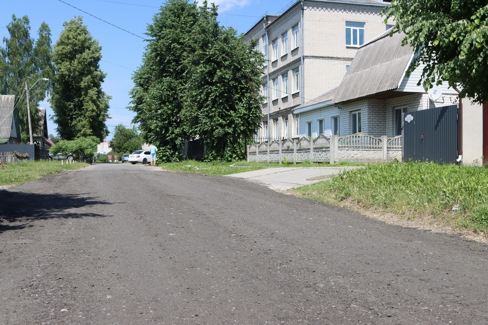 В Брянске асфальтовой крошкой подсыпали дороги по 40 адресам