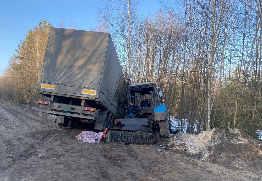 В Дятьковском районе водитель МАЗа отправил пожилого тракториста на тот свет