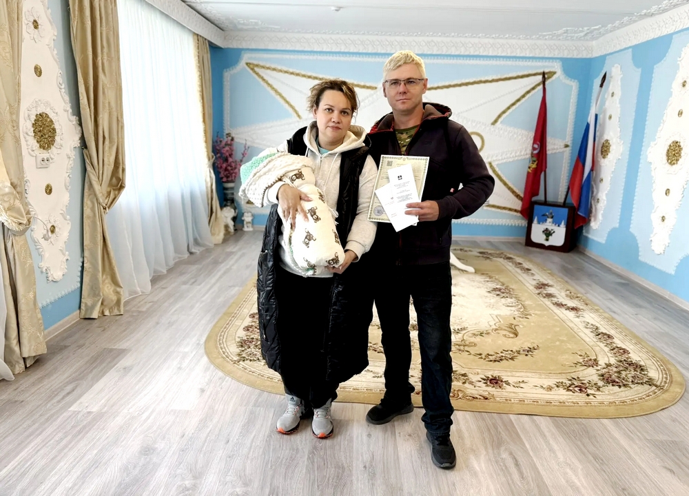 В семье Прошкиных из Карачева родился шестой ребенок