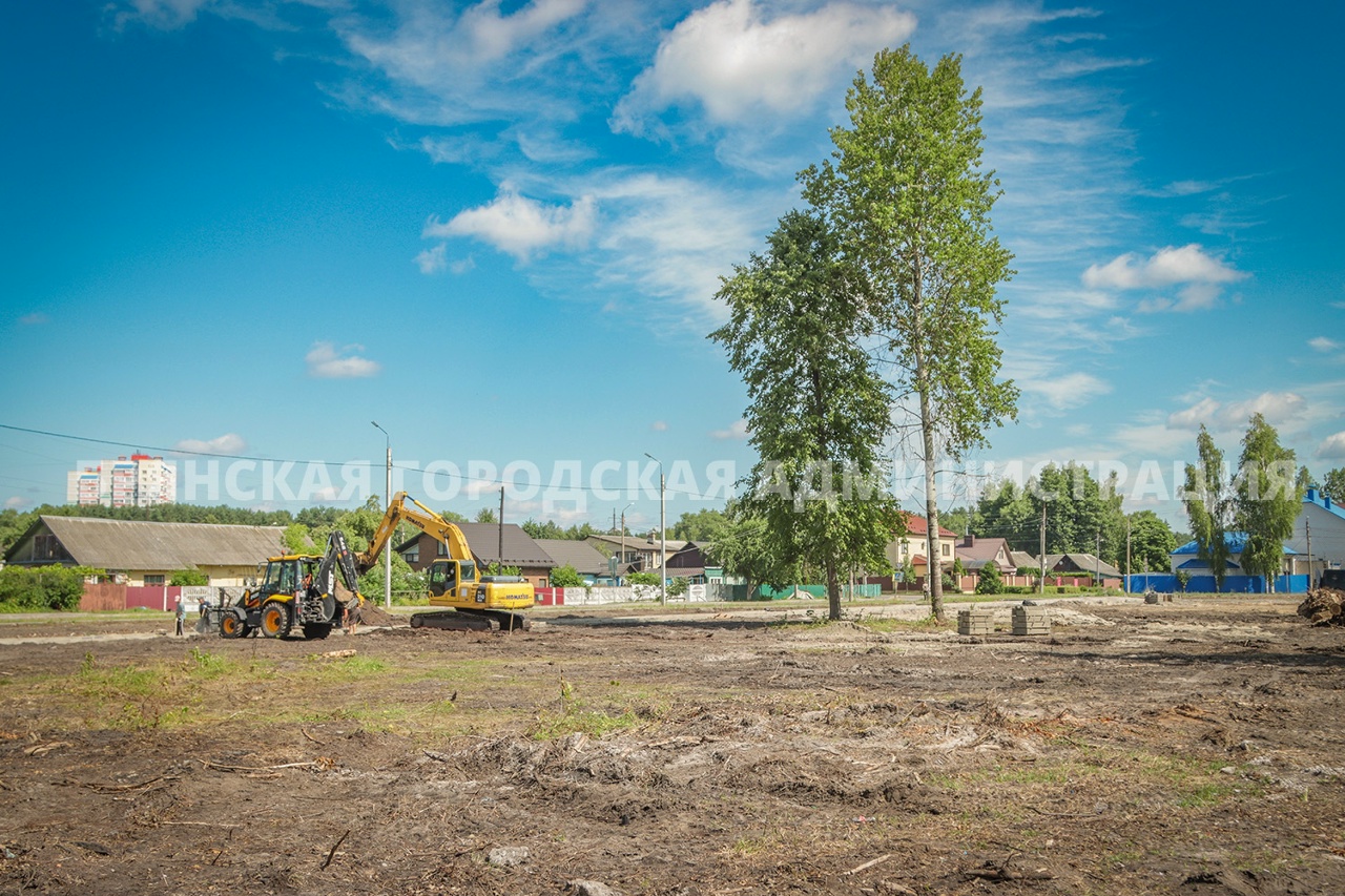 Парк «Олимпийский» в Брянске готовят к масштабному озеленению