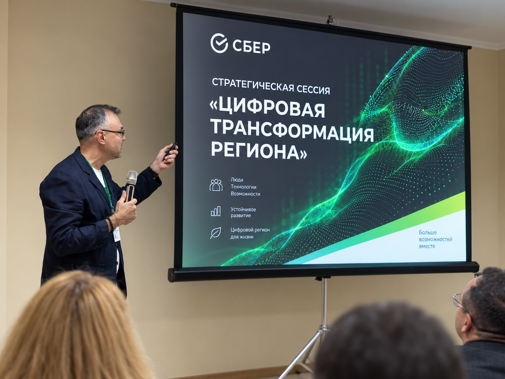 Сбер и главы муниципалитетов Брянской области обсудили цифровую трансформацию региона