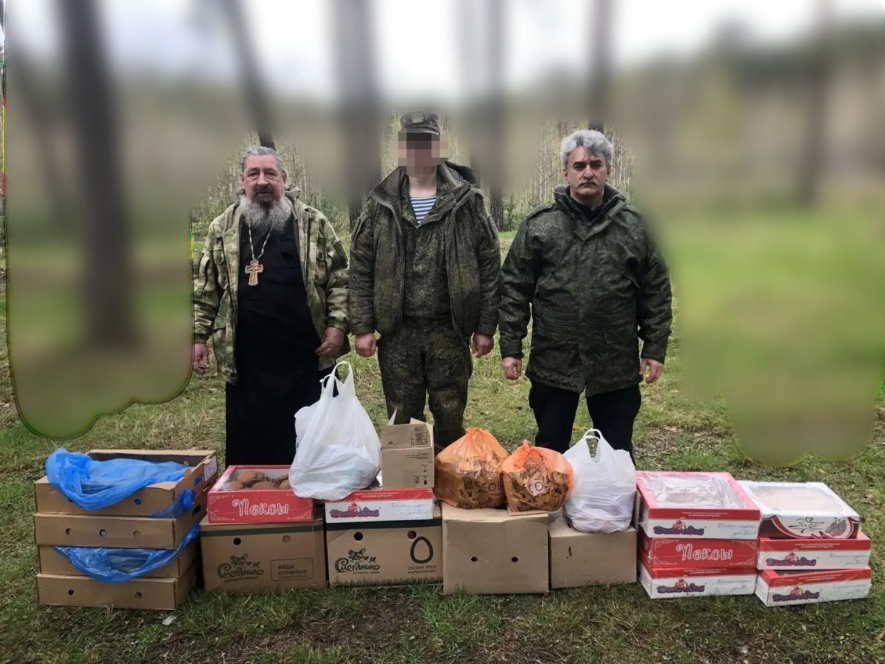 «Северяне» получили гумпомощь от Брянской епархии