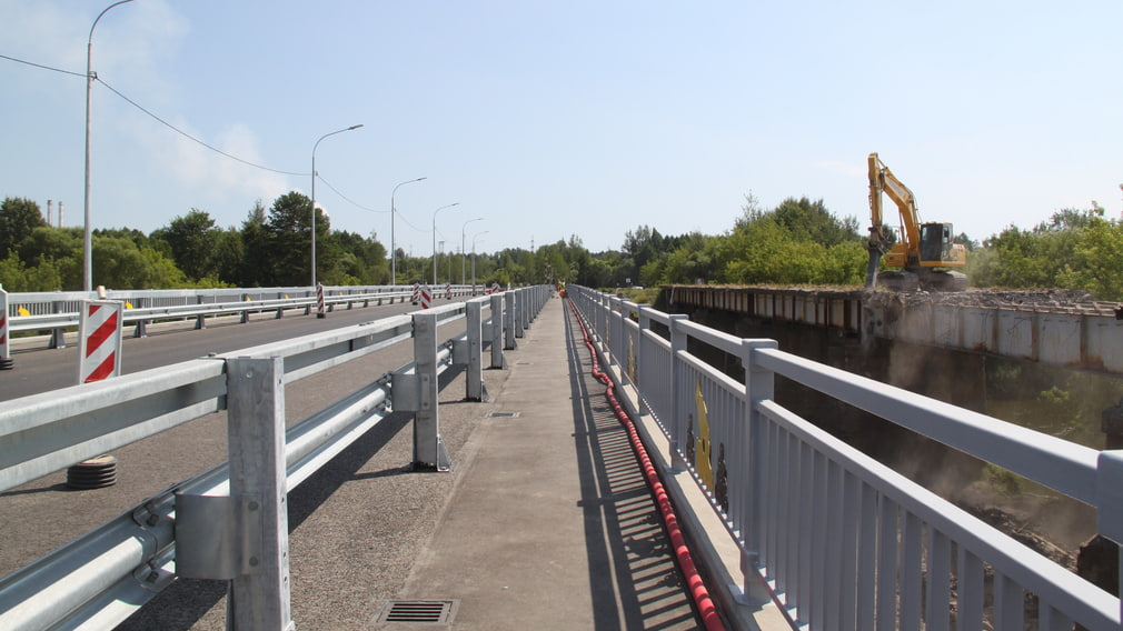 В Брянске завершается строительство нового фокинского моста