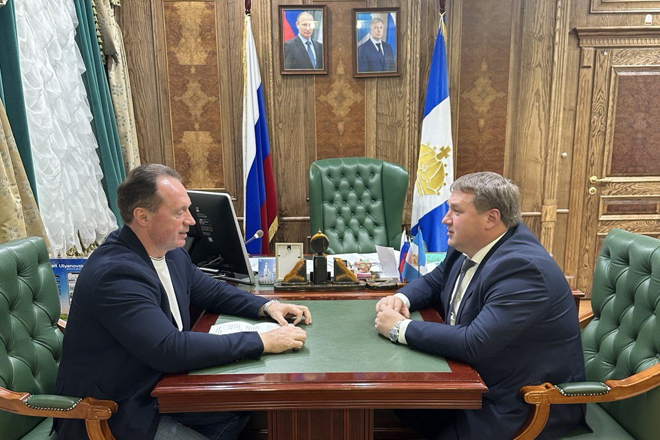 Сергей Антошин встретился с главой Ульяновской области