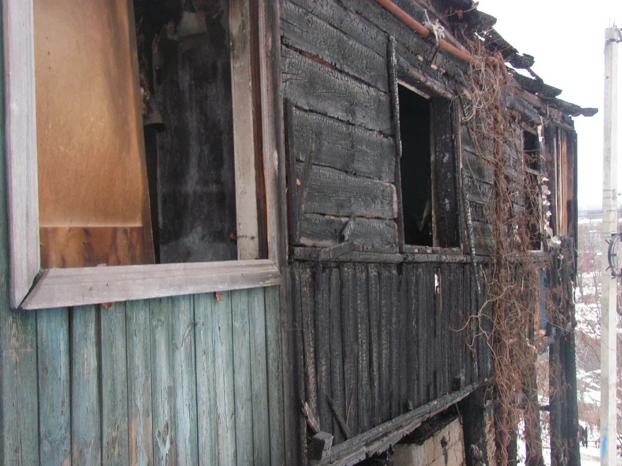 В результате пожара в Климовском районе умер человек