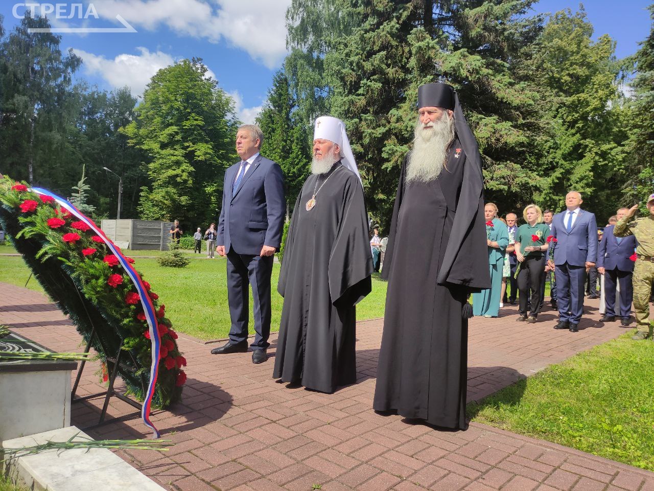 Сегодня в Советском районе Брянска прошло мероприятие у воинского мемориала